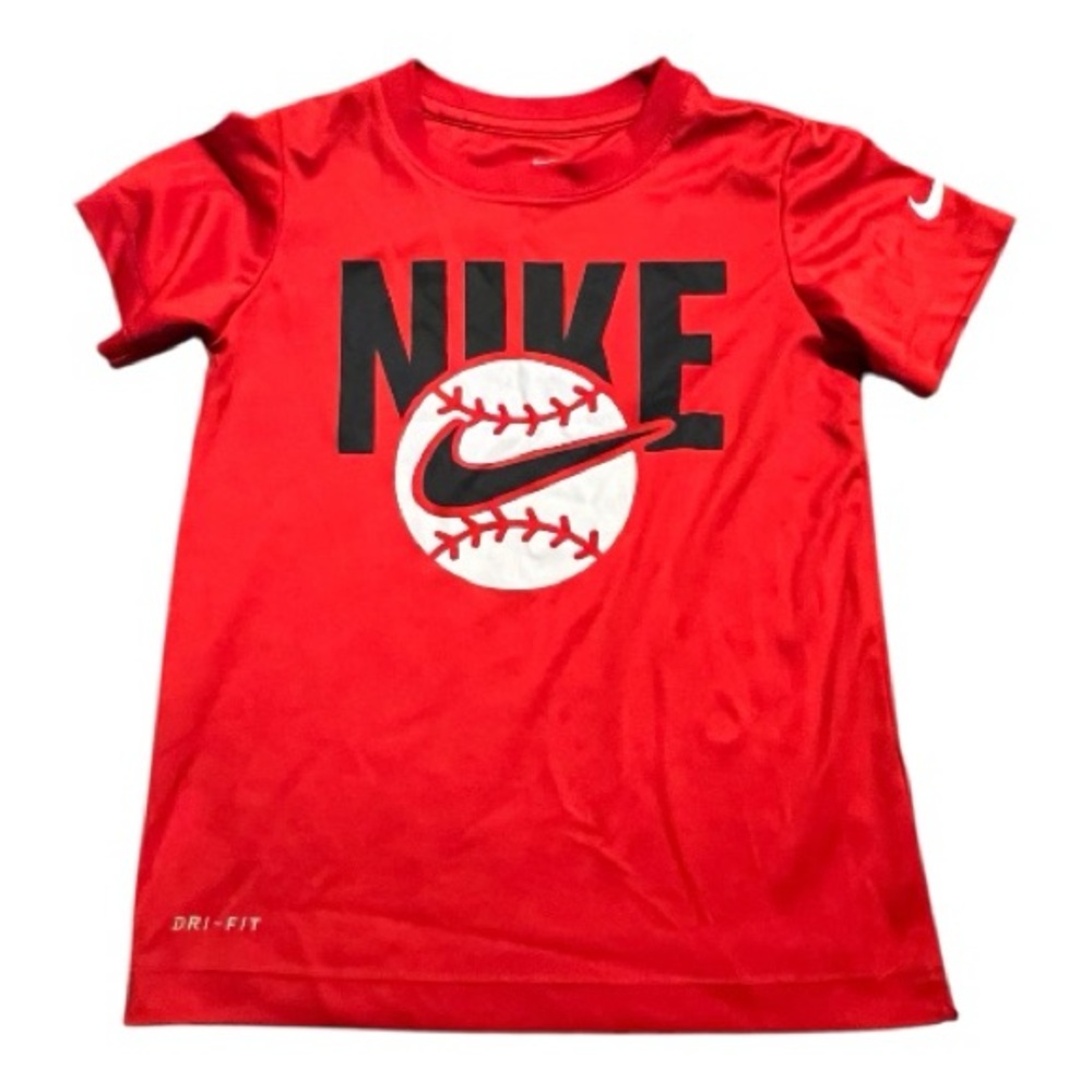 ⚾️ Nike Kids Red Baseball Dri-FIT Tee